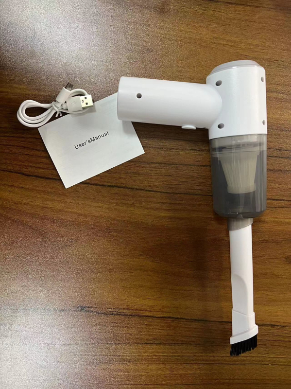 Ръчна прахосмукачка за кола, USB зареждане, вградена батерия ≤500mAh, 13–120W, всмукване <10kPa, кутия за прах