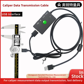 Orient Digitálny posuvný merací prístroj s USB dátovým káblom a Bluetooth pripojením pre prenos dát do počítača