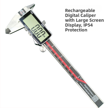 ahead digitálny posuvné meradlo z nerezovej ocele, nabíjateľné, veľký displej, vysoká presnosť