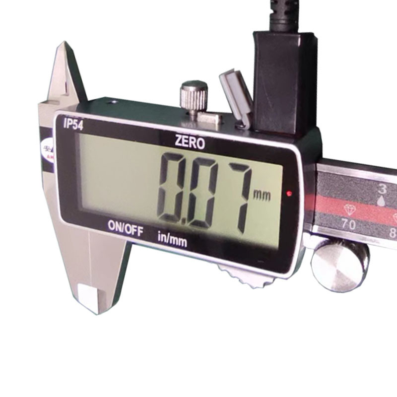 ahead digitálny posuvné meradlo z nerezovej ocele, nabíjateľné, veľký displej, vysoká presnosť