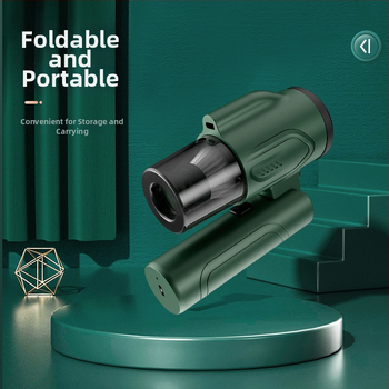 Bezvadu portatīva salokāma rokas vakuums automobiļa un mājsaimniecībai, 3-1: sūkšana, pūšana un putekļu mazgāšana; iekšēja baterija, ≤36V, 12W, sūkšanas spiediens 10.1–15 kPa