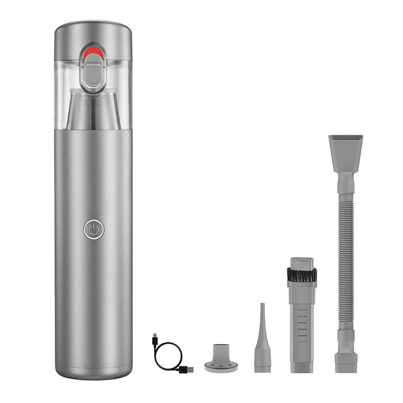 Преносима безжична прахосмукачка за автомобили, ръчна, 7500 Pa всмукване, 8.4V, 70W, 17 минути работа