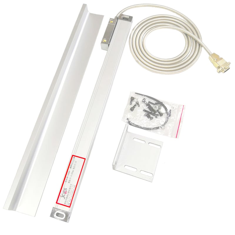 Jcgs/Jingzha grating ruler, резолюция 1 μm, електронен измервател, захранване 5V