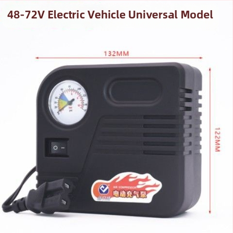 Pumpa za zrak za motocikl, visokotlačna električna pumpa, 100W, 48V napajanje, 25 L/min