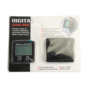 Dőléssmérő digitális kijelzős, erős mágneses alapú