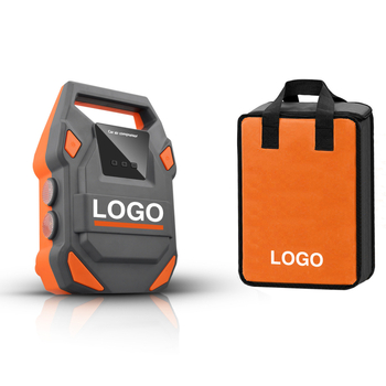 Автомобилна помпа за въздух, с двоен цилиндър, 12V, 120W, цифров дисплей, 3,2 м кабел