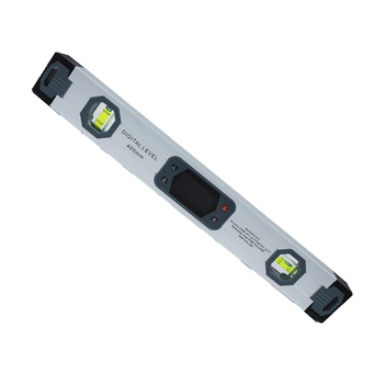 Két-tengelyes elektronikus digitális vízmérték – alumíniumötvözet, szögmérő, hangjelzés lejtéshez