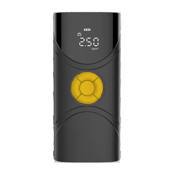 Visokoučinkovita bežična automobilska pumpa — prijenosni električni pumpa za napuhavanje s digitalnim prikazom, 80W, 11.1V, 10A, oko 500 g