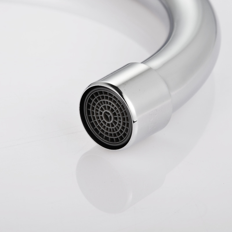 Konyhai sarokcsap falba épített, rézből, hideg víz, kerámia szeleppel, 19 mm ülőfelület