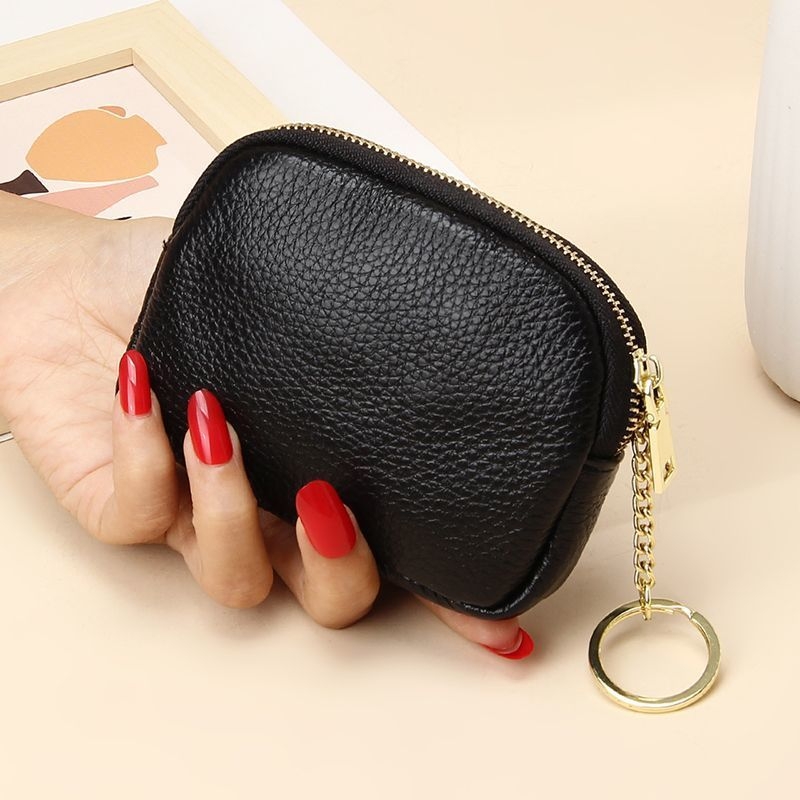 Unisex novčanik s zatvaračem za ključeve, kartice i novčiće, PU materijal, gradski minimalistički stil
