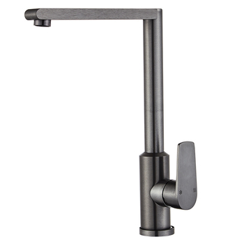 Konyhai mosogató keverőcsap – Forgatható, Permetezés elleni, űr-alumínium, keramikus patron, alapra szerelhető