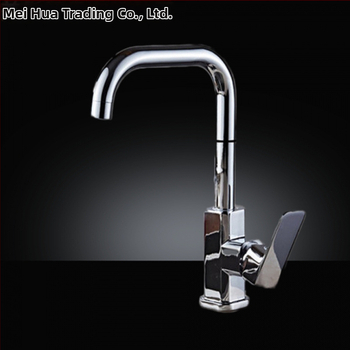 Kuchynský faucet - moderný minimalistický štýl, otváranie zdvihnutím, trojitá konštrukcia, keramický diskový ventil