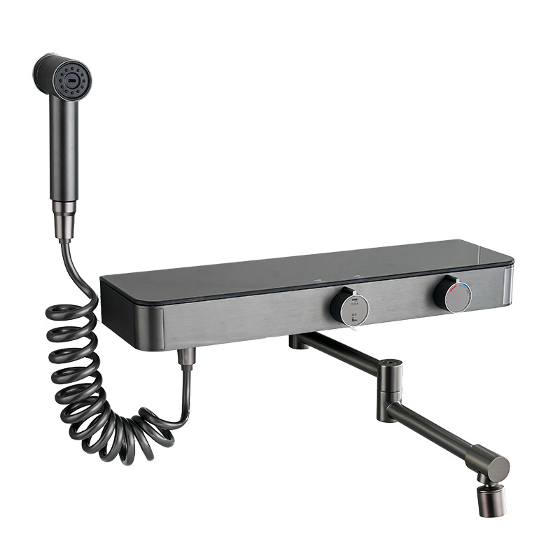 Nástenný kuchynský kohútik z meďe, keramický disk s ventilom, 0–90°C, normálny tlak