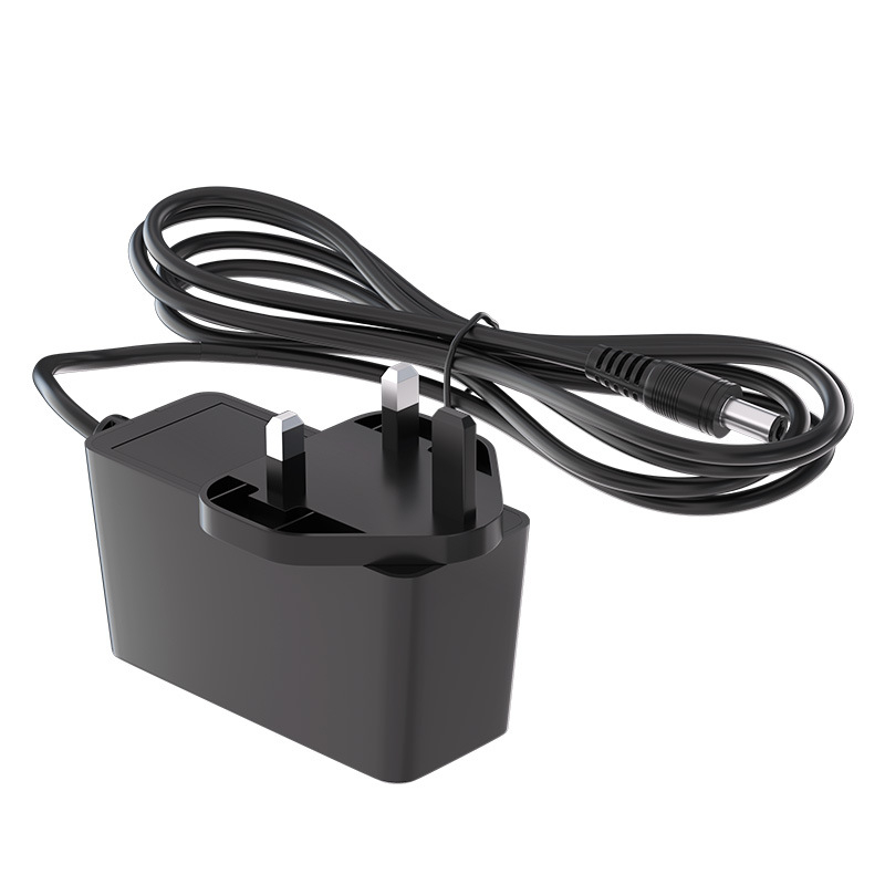 24W-os függőleges falra illeszthető tápegység dupla kimenettel 12V2A és 24V1A, UKCA-kompatibilis, 135 g