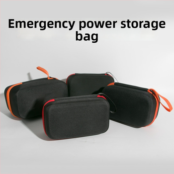 Automobiļu ārkārtas barošanas uzglabāšanas soma ar integrētu elektrisko gaisa pumpu, EVA materiāls, karstā presēšana un šuvums