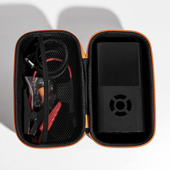 Automobiļu ārkārtas barošanas uzglabāšanas soma ar integrētu elektrisko gaisa pumpu, EVA materiāls, karstā presēšana un šuvums