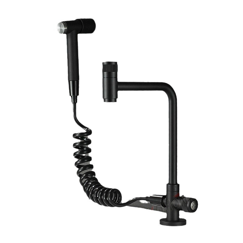 Kuhinjski faucet s 360° rotacijom, jednoručni, nehrđajući čelik, keramički kartridž, model SK-8634