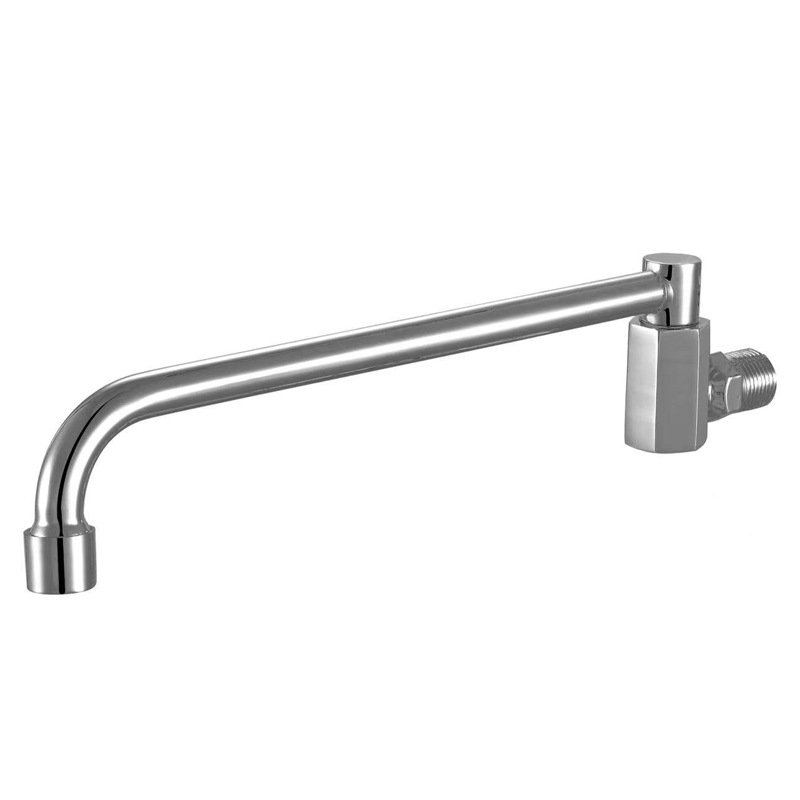 Kuchynská batéria pre hotely — otočný výtok, jednosedlá konštrukcia, veľký šesťuholník, mosadzové jadro ventilu, model 8, poloautomatický povrch