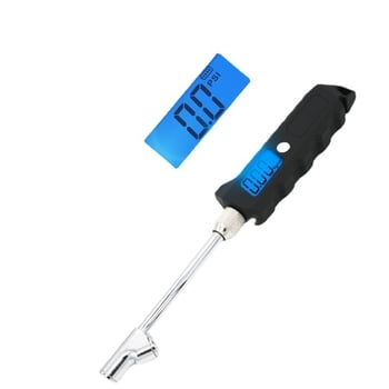 Digitalni mjerač tlaka u gumama kamiona, XY-7, raspon 0-250 psi (0-17 bar), točnost 0,01, s pozadinskim osvjetljenjem, jedinice psi/bar/kPa/kg