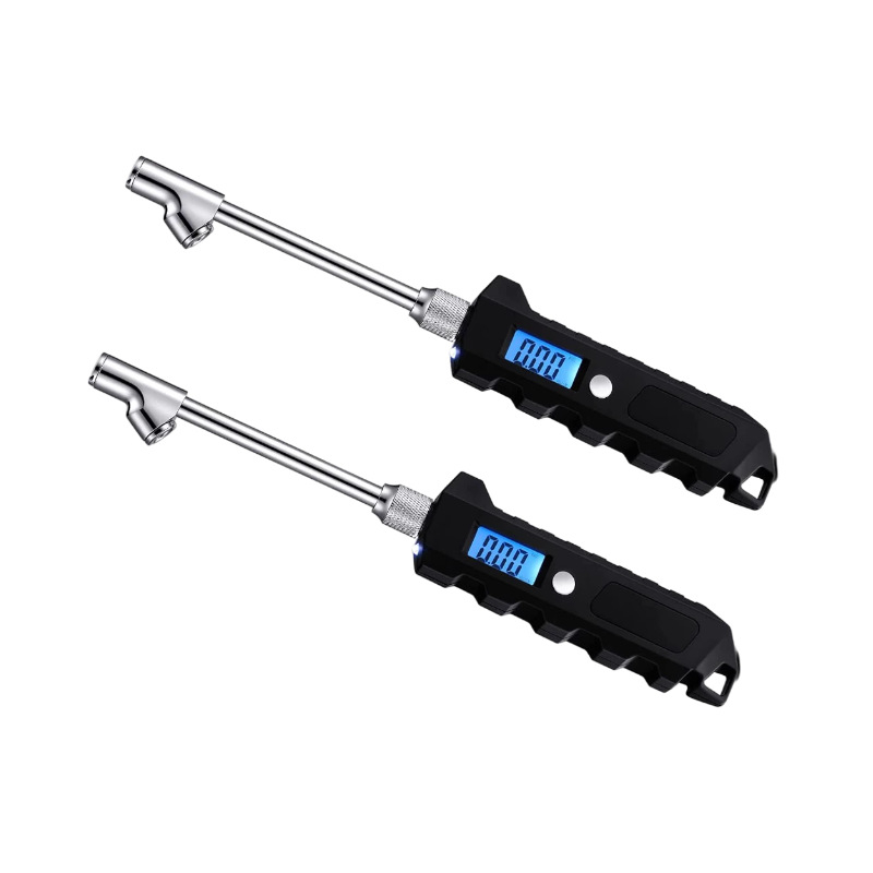 Digitalni mjerač tlaka u gumama kamiona, XY-7, raspon 0-250 psi (0-17 bar), točnost 0,01, s pozadinskim osvjetljenjem, jedinice psi/bar/kPa/kg