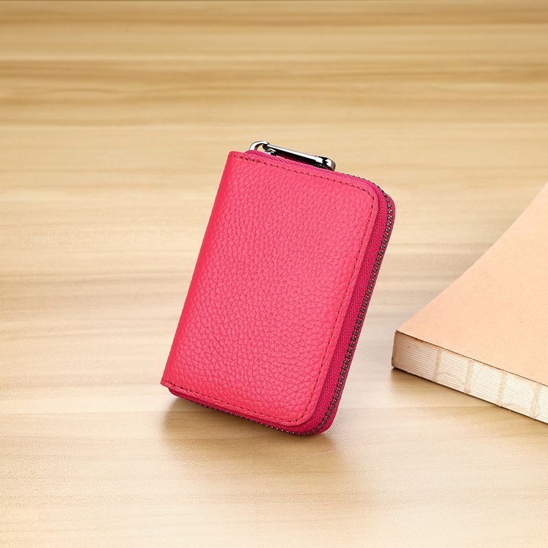 Unisex PU držač kartica s RFID zaštitom, ultra-tanki, velik kapacitet, gradski minimalistički dizajn