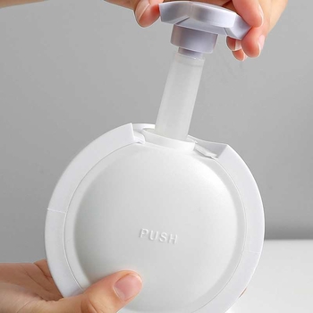 Plastični dozator sapuna s ručnim pritiskanjem za kuhinjski sudoper