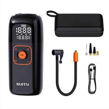 Shunwei prijenosna bežična pumpa za automobil s digitalnim zaslonom, USB-C punjenje, 11.1V, 80W, 25 L/min
