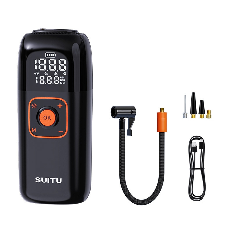 Shunwei prijenosna bežična pumpa za automobil s digitalnim zaslonom, USB-C punjenje, 11.1V, 80W, 25 L/min