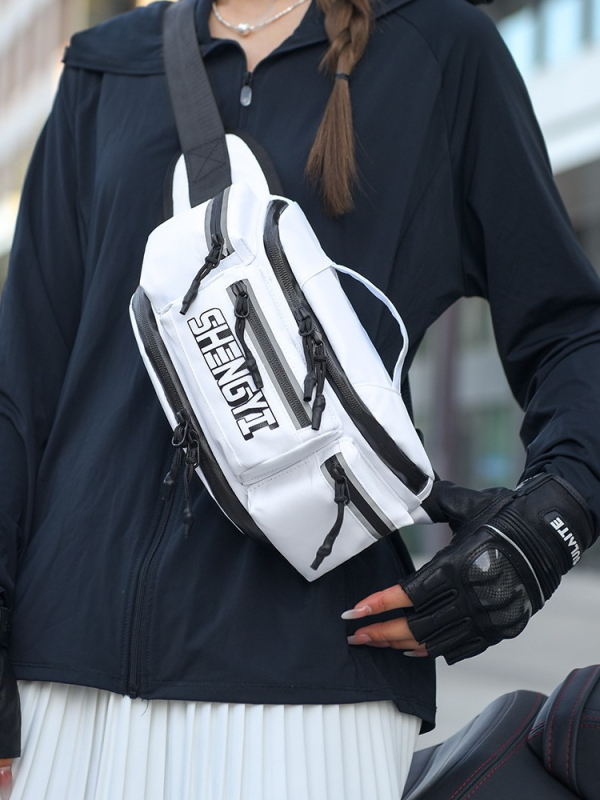 Sportski pojas torba - reflektirajuća noćna vodootporna torba za vožnju, proširiva, 900D materijal, unisex