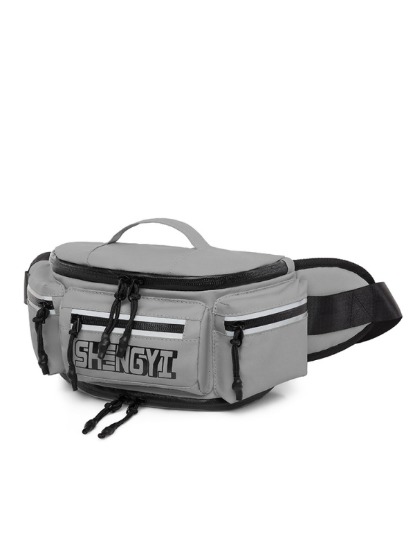 Sportski pojas torba - reflektirajuća noćna vodootporna torba za vožnju, proširiva, 900D materijal, unisex
