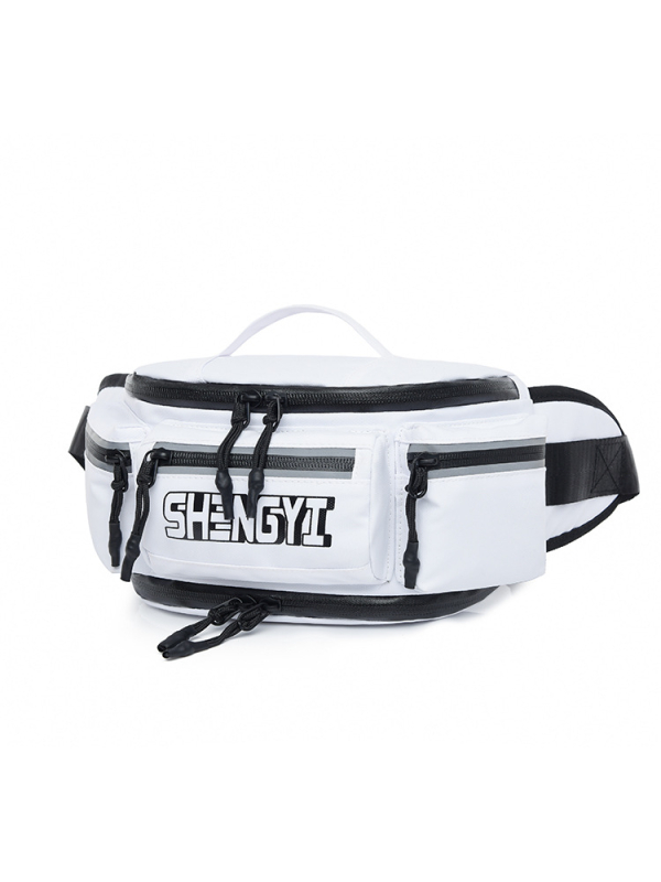 Sportski pojas torba - reflektirajuća noćna vodootporna torba za vožnju, proširiva, 900D materijal, unisex