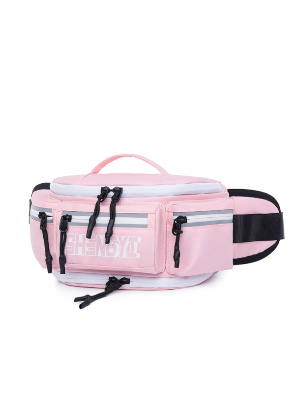 Sportski pojas torba - reflektirajuća noćna vodootporna torba za vožnju, proširiva, 900D materijal, unisex
