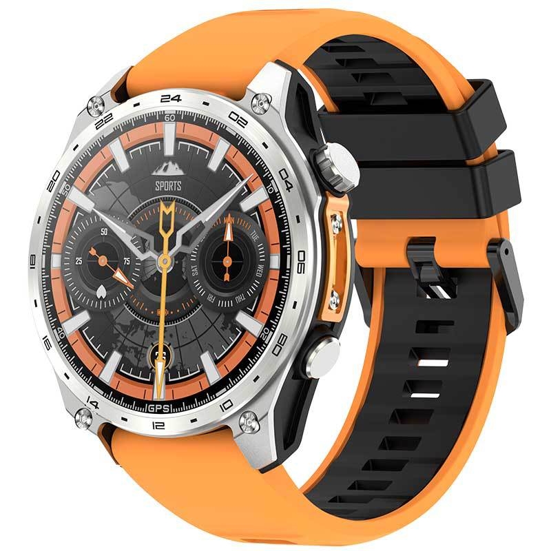 GPS смарт часовник с офлайн карти, барометричен висотомер и компас, водоустойчив до 30 м