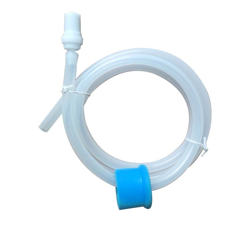 Επεκτεινόμενος σωληνάκι δοσομετρητή σαπουνιού νεροχύτη - σιλικόνη, μηχανισμός πατήματος με το χέρι, μοντέρνος απλός σχεδιασμός