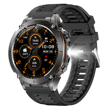 GPS спортен смарт часовник с барометър, алтиметър и компас, AMOLED дисплей