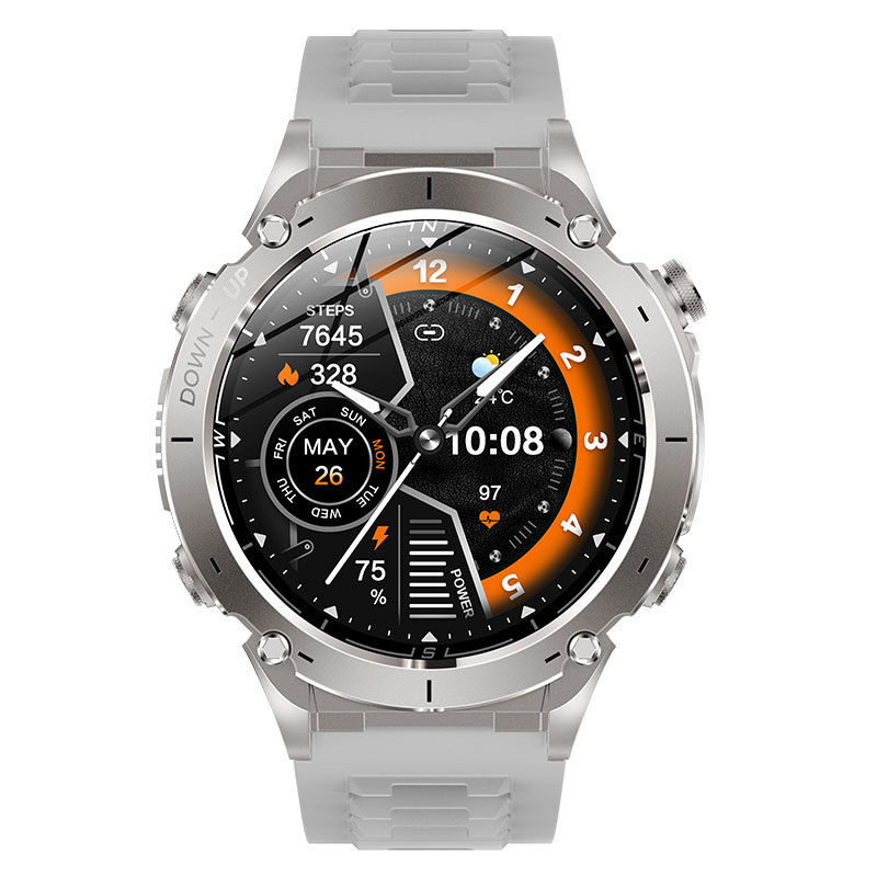 GPS спортен смарт часовник с барометър, алтиметър и компас, AMOLED дисплей