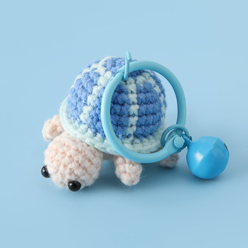 Pandantiv pentru chei, croșetă manuală din lână, Natural Litchi, stil drăguț, 13 g