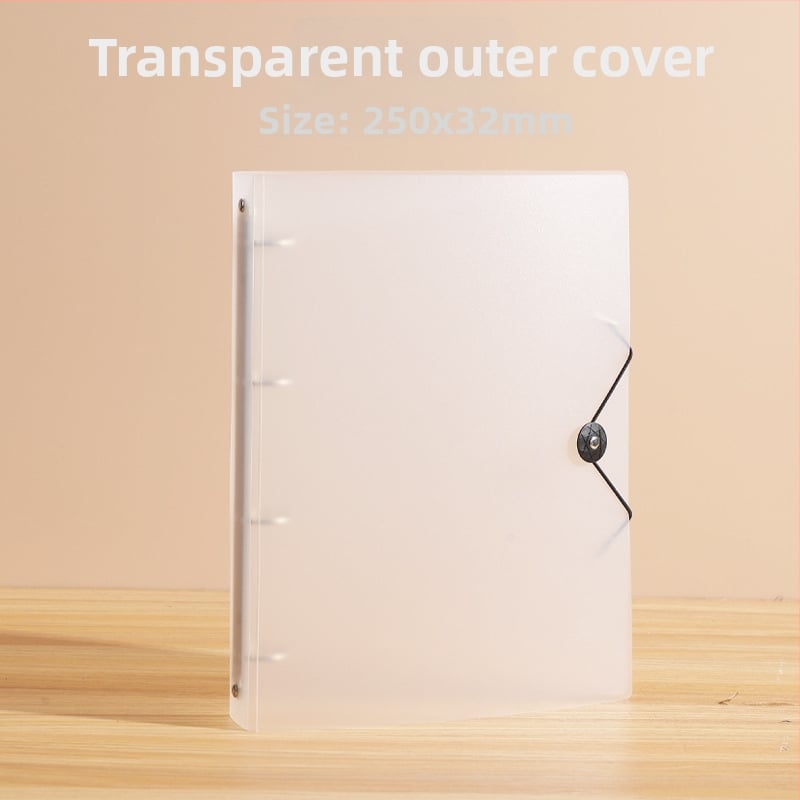 Чанта за съхранение на семейни документи с цип, PVC, правоъгълна форма