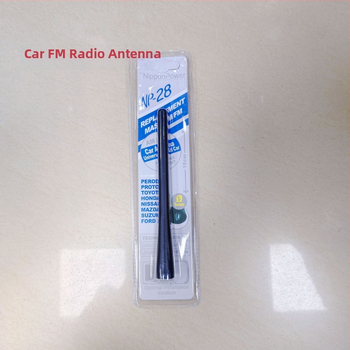 Auto radio antena, universāls tips, vītņu uzstādīšana, augstas frekvences FM antena
