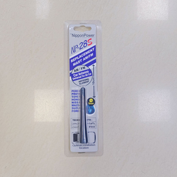 Auto radio antena, universāls tips, vītņu uzstādīšana, augstas frekvences FM antena