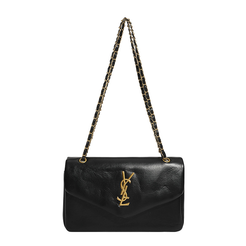 PU bőrhatású váll- és crossbody táska, horizontális négyszögletes formájú, fedett nyitású, belső zipzáros zsebbel