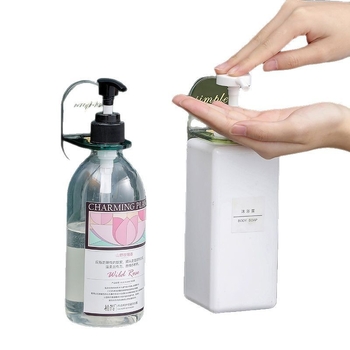 Nástenný kúpeľňový regál, bez vŕtania, CE certifikácia, na šampón, sprchový gél a dezinfekčné prostriedky, jednoduchý a moderný štýl