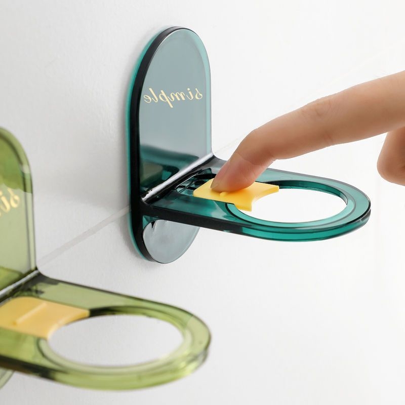 Nástenný kúpeľňový regál, bez vŕtania, CE certifikácia, na šampón, sprchový gél a dezinfekčné prostriedky, jednoduchý a moderný štýl