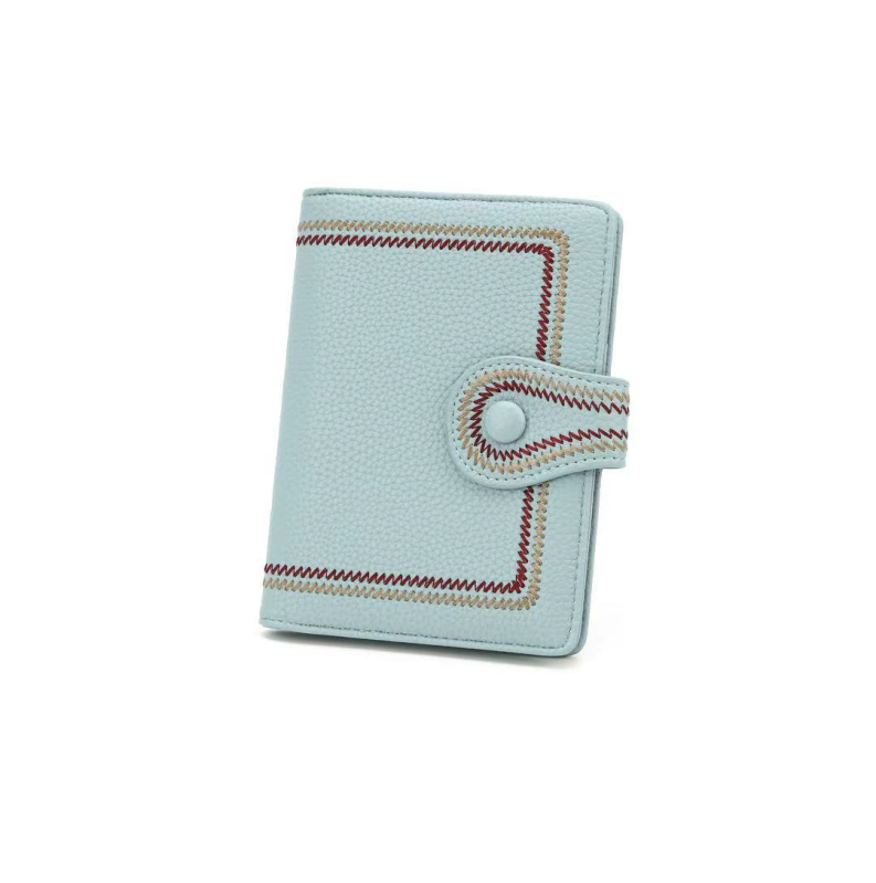 Držač za putovnicu i dokument-nositelj s RFID zaštitom, PU reljefna koža, više mjesta za kartice, poslovni stil