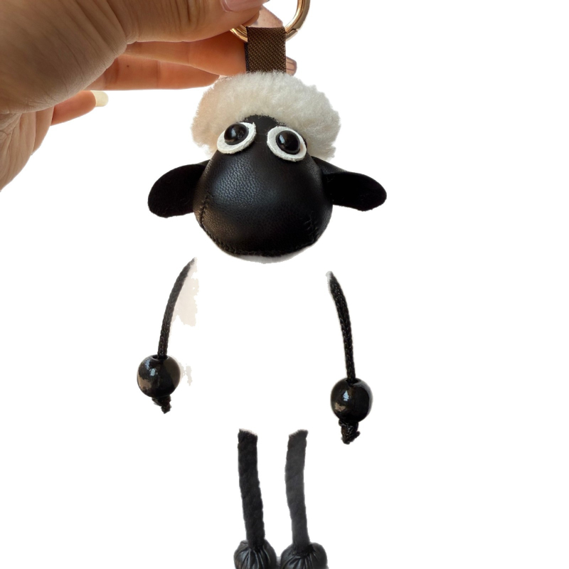 Zezze plyšový prívesok kľúča od auta - vzor malé zvieratá (medveď a ďalšie), auto doplnok, leto 2025