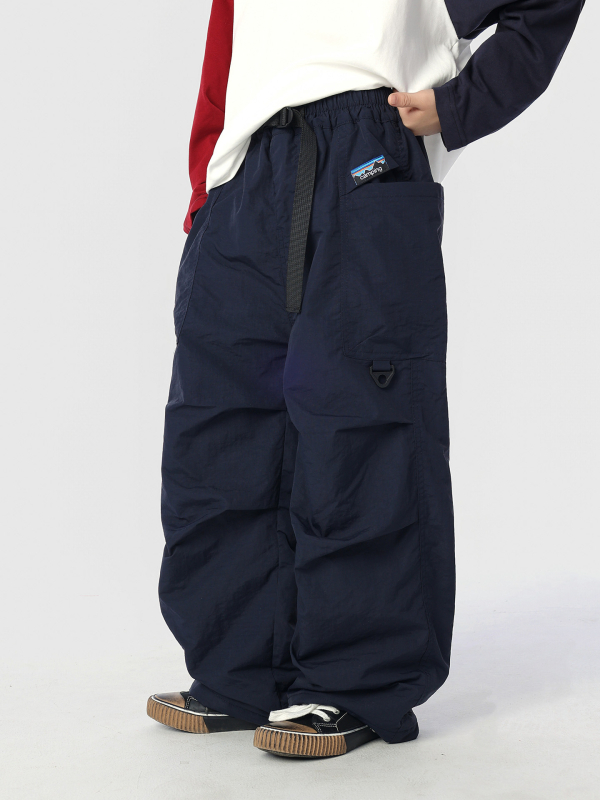 Dječje hlače s flis podstavom, dvostruki sloj, casual zimske hlače s elastičnim pojasom i šnirom.