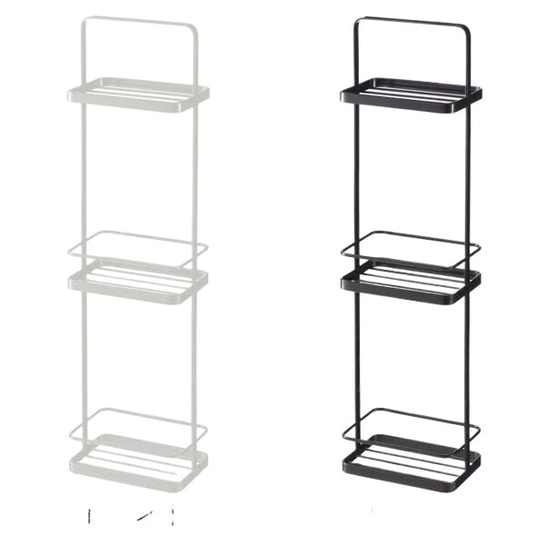 Podlahový regál do kúpeľne na uskladnenie, 6 úrovní, Železo, bez vŕtania, Jednoduchý moderný dizajn