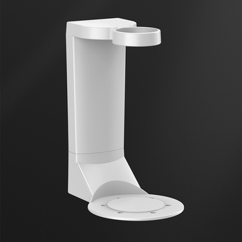 Raft de baie montat pe perete din ABS, 1 etaj, montaj prin aspirație, fără găuri, relocabil