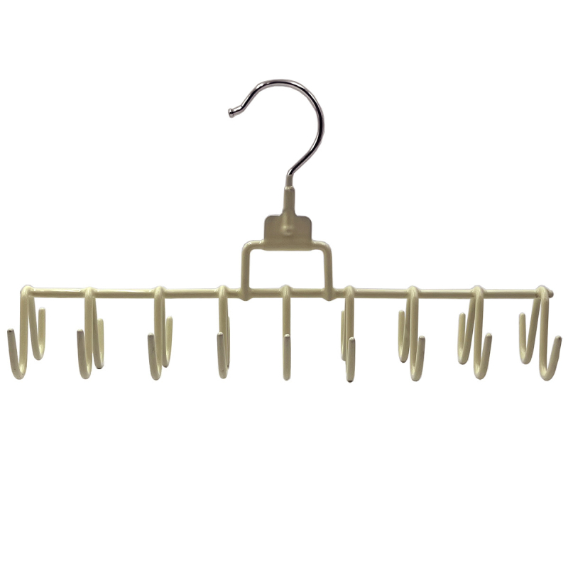 Drabužių pakaba su 18 kabliukų, kvadratinis stilius, modernus minimalistinis, plastiko danga, modelis ZL-2596654