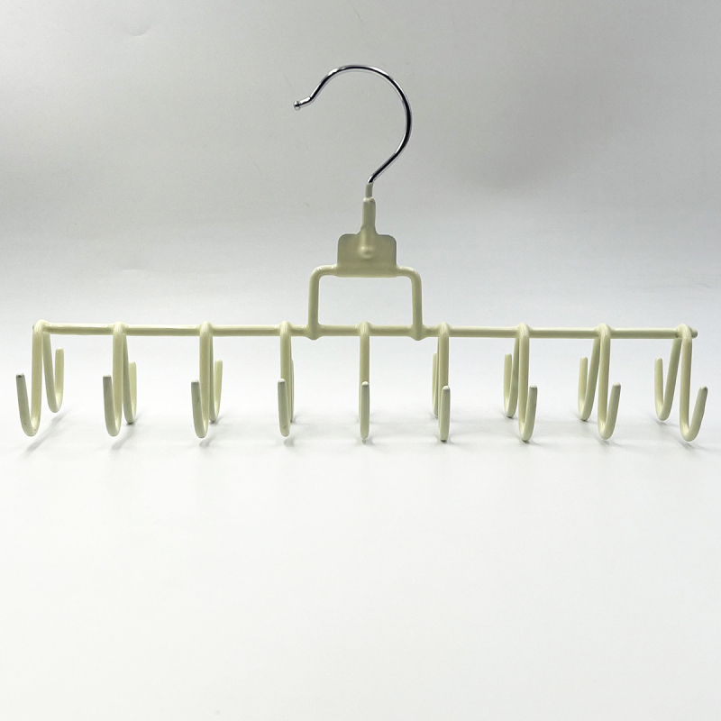 Drabužių pakaba su 18 kabliukų, kvadratinis stilius, modernus minimalistinis, plastiko danga, modelis ZL-2596654